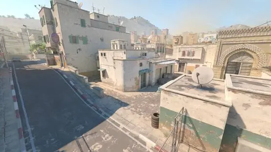 de_dust2 haritasından görünüm